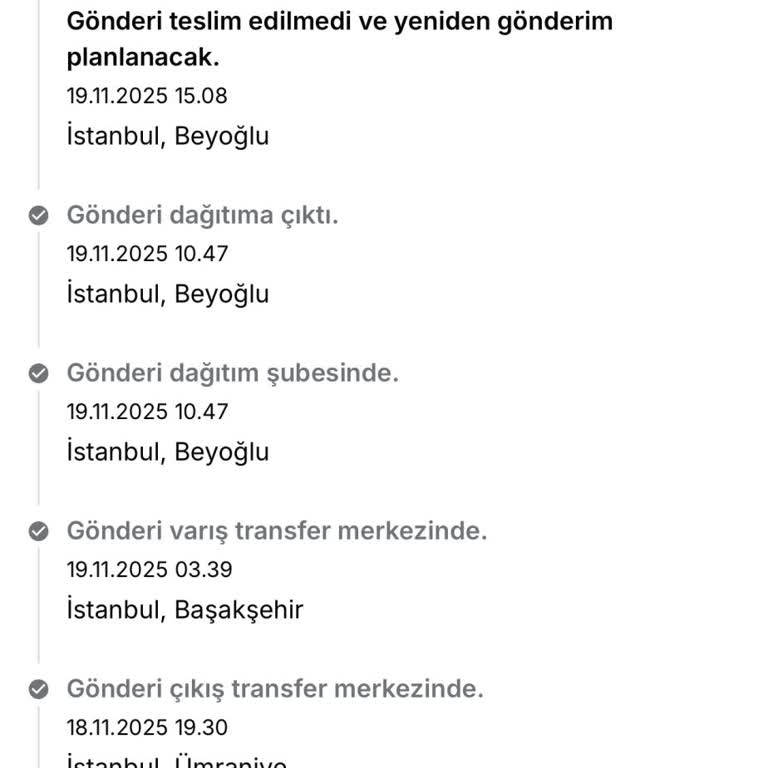 Kargom Teslim Edilmedi, Sütlüce Şubesi Mağduriyetimi Çözmüyor!