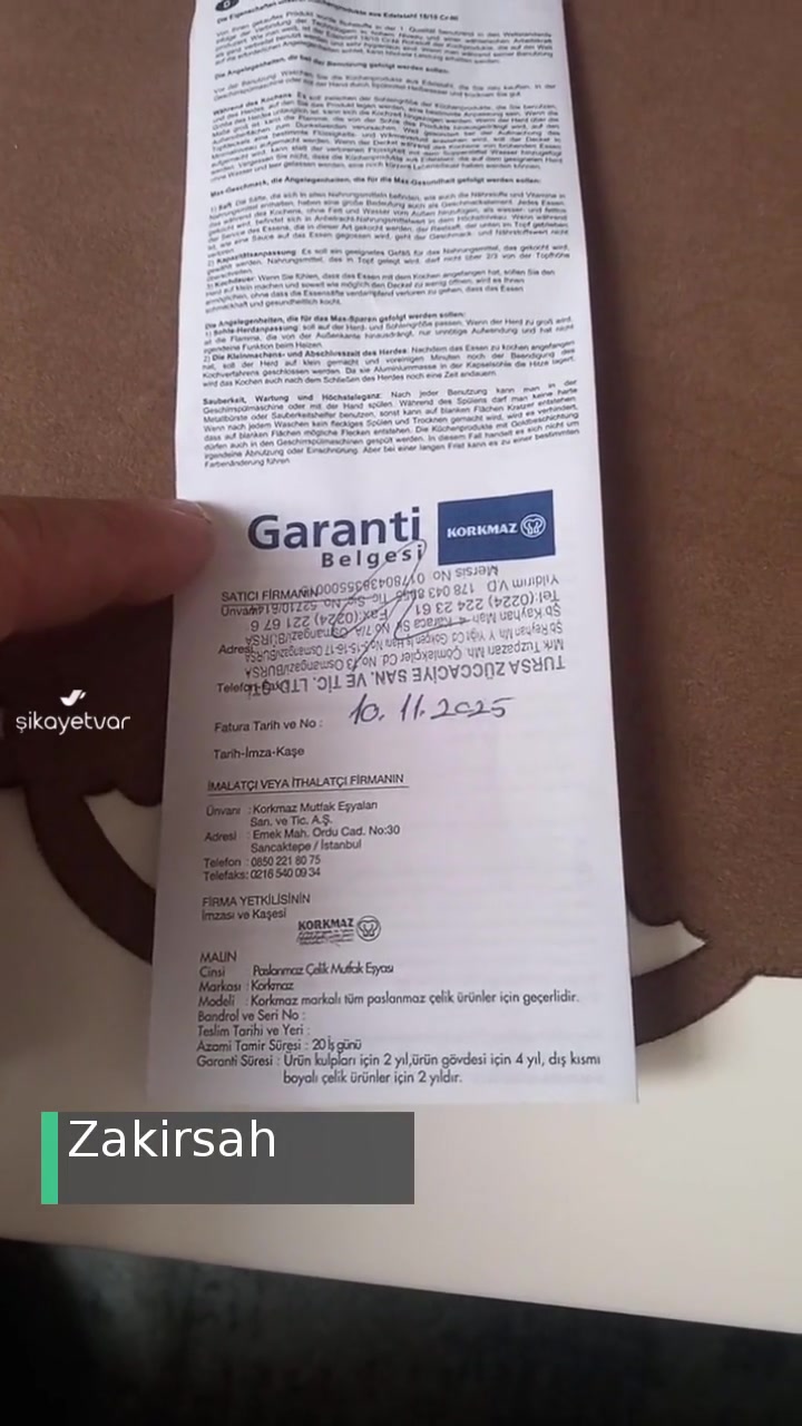 Korkmaz Tencere Bir Kullanımda Ne Hale Geldi! videonun kapak resmi