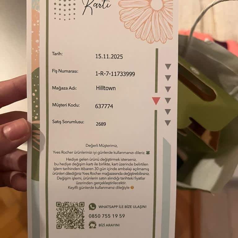 Yves Rocher Mağazasında Parfüm Değişiminde Yaşanan Olumsuz Ve Rahatsız Edici Deneyim