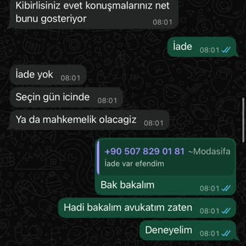 Satıcıdan İade Talebime Karşı Olumsuz Ve Kaba Yaklaşım Yaşadım