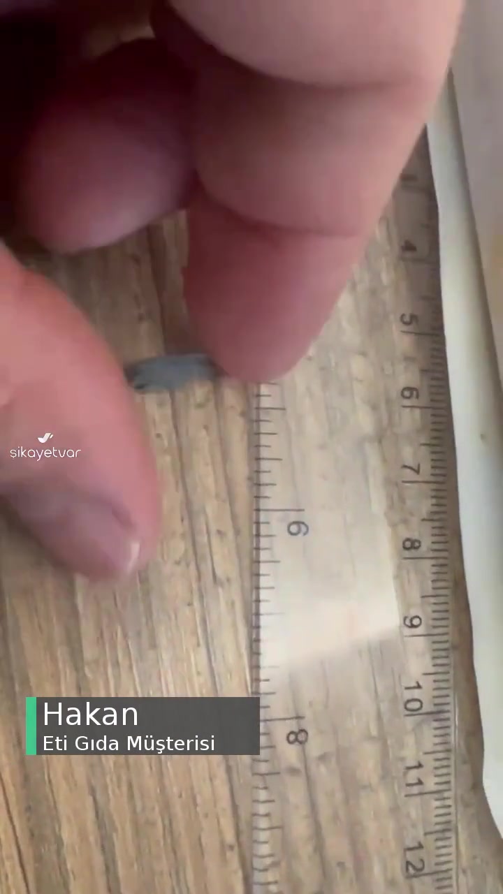 Eti Burçak İçerisinde Yabancı Cisim! Firmadan Geri Dönüş Bile Yok! videonun kapak resmi