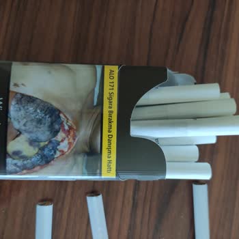 Winston Deep Blue Sigara Paketlerinde Filtreden Kaynaklı Kalite Sorunu Ve Plastik Koku