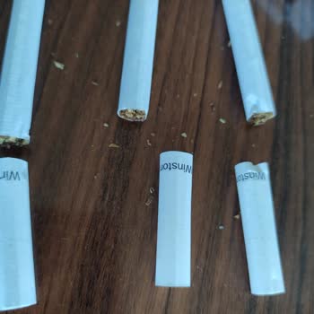 Winston Deep Blue Sigara Paketlerinde Filtreden Kaynaklı Kalite Sorunu Ve Plastik Koku