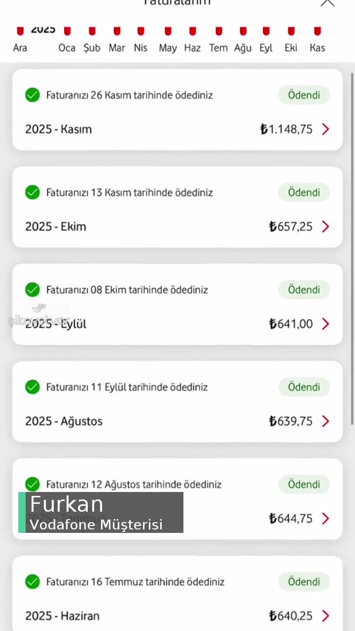 Vodafone Fatura Fazla Geldi! videonun kapak resmi