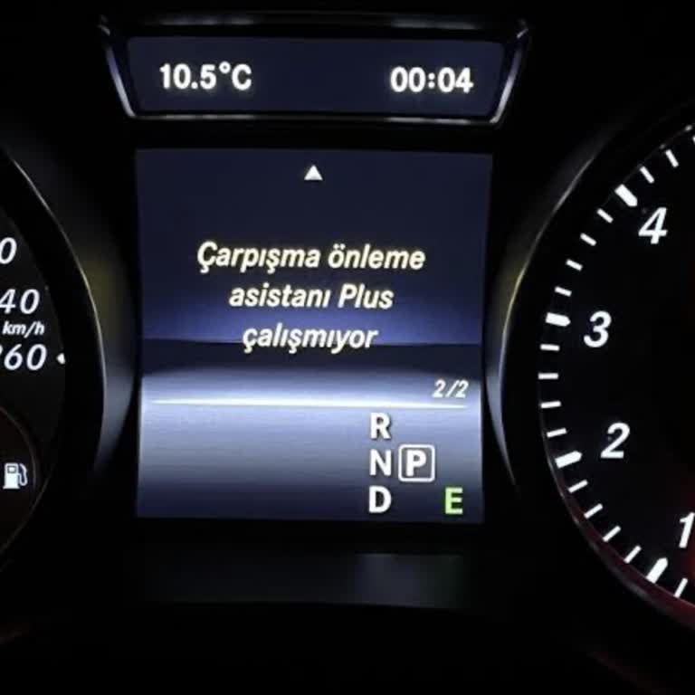 Mercedes C200d Çarpışma Önleme Asistanı Kronik Arızası Mağduriyeti