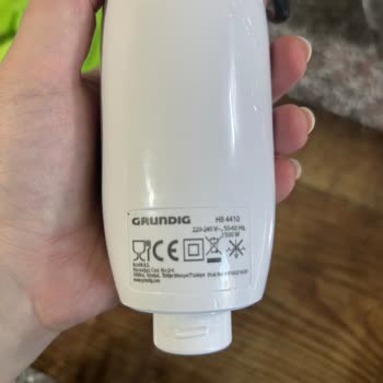 Yeni Alınan Grundig Blender'ın Bıçağı Yerinden Çıktı, Kullanılamaz Hale Geldi