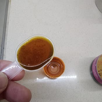 Argivit Smart Syrup Contained Brown Particles And Tasted Extremely Bad