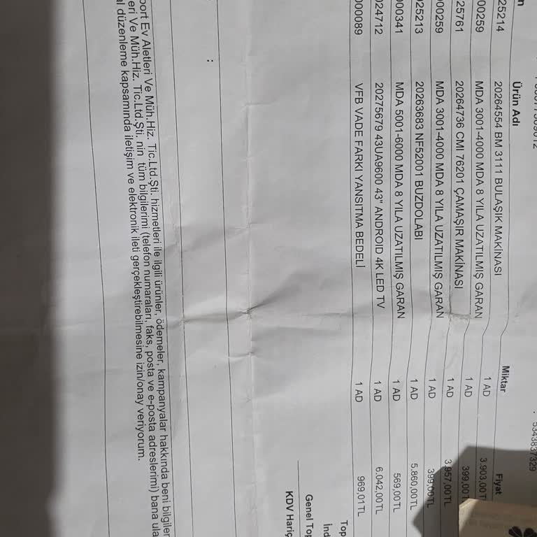 Vestel’den Alınan Uzatılmış Garanti Başka Firmaya Yönlendirildi Mağdur Oldum