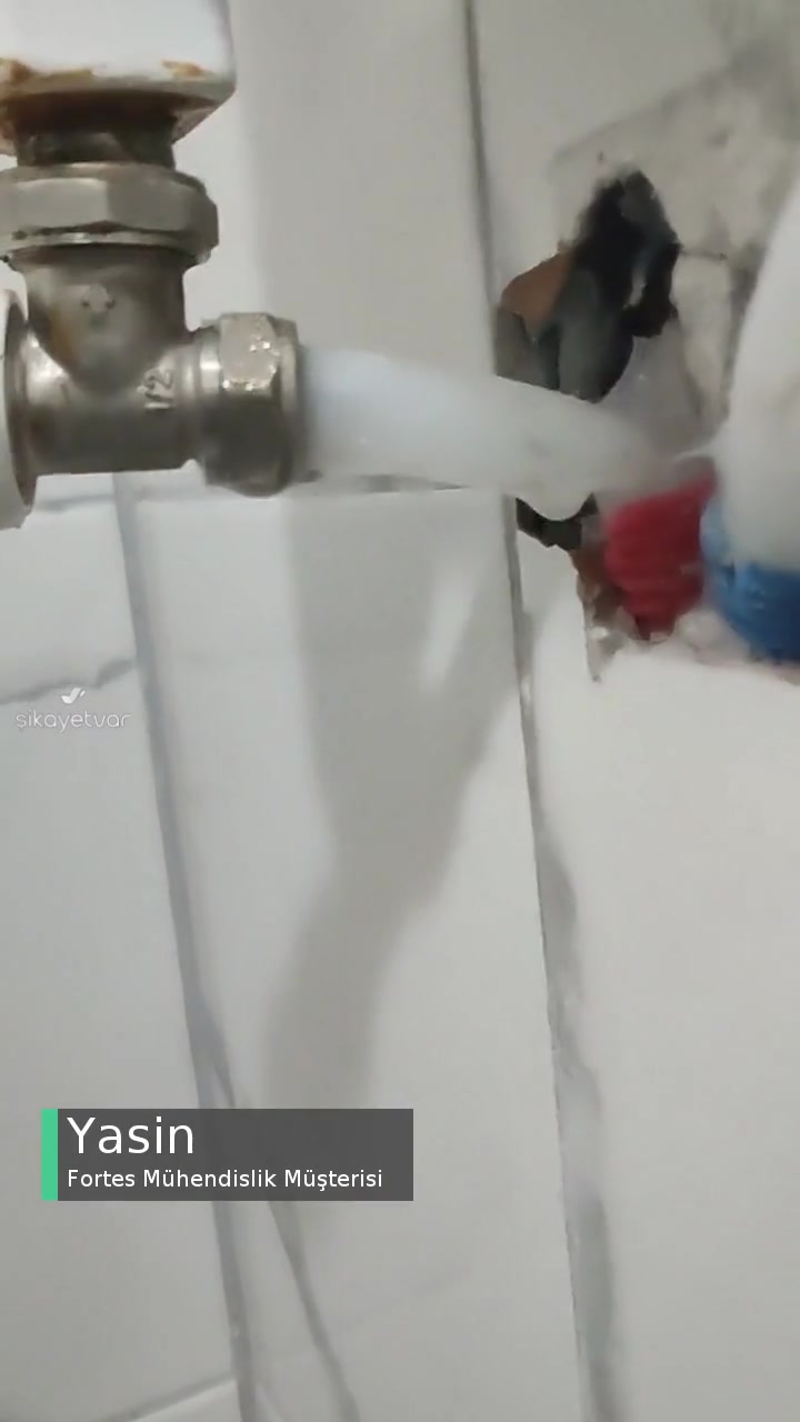 Fortes Mühendislik Su Kaçırma Sorunu! videonun kapak resmi