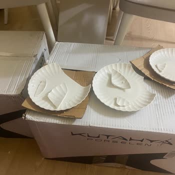 Kırık Gelen Tabaklar İçin Değişim Talebi