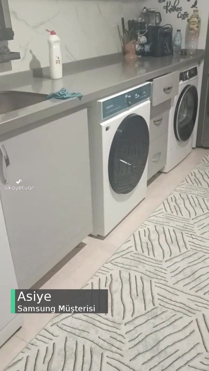 Samsung Çamaşır Makinesi Kapağı Çıkacak Gibi! videonun kapak resmi