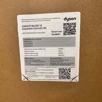 Yeni Alınan Dyson Cihazda Arıza Ve Kötü Koku: İade Talebim