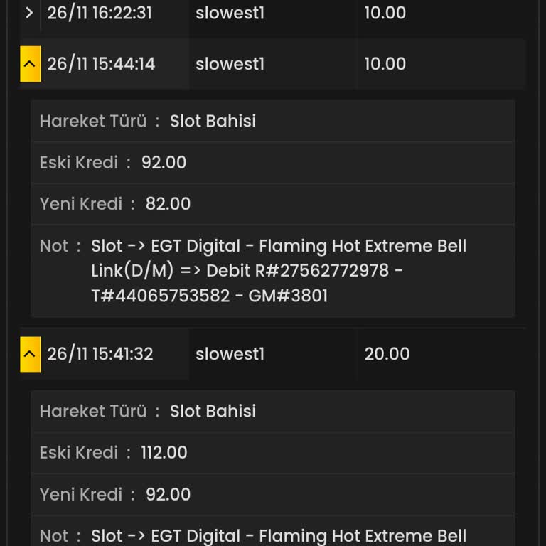 Kazancım Hesabıma Yatırılmadı, Oyun Geçmişim Paylaşılmıyor