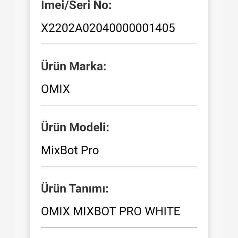 Omix Robot Süpürgem 3 Aydır Serviste, Hiçbir Çözüm Sunulmuyor!