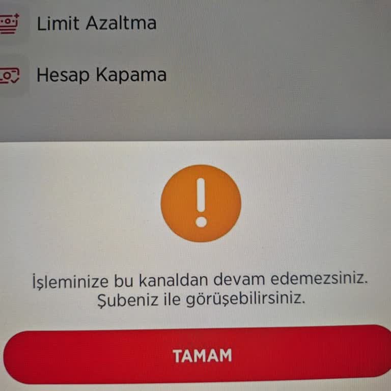 Talebim Olmadan Açılan Kredili Mevduat Hesabını Kapatamıyorum