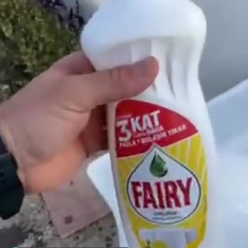 Fairy Bulaşık Deterjanı Su Gibi Çok Sıvı!