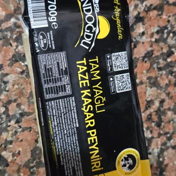 Gündoğdu Gıda Taze Kaşar Peynirinde Yabancı Madde Ve Firma İlgisizliği