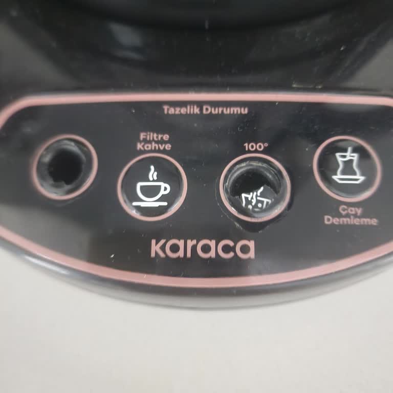 Karaca 3 İn 1 Çaycı Kısa Sürede Bozuldu Ve Sürekli Uyarı Veriyor
