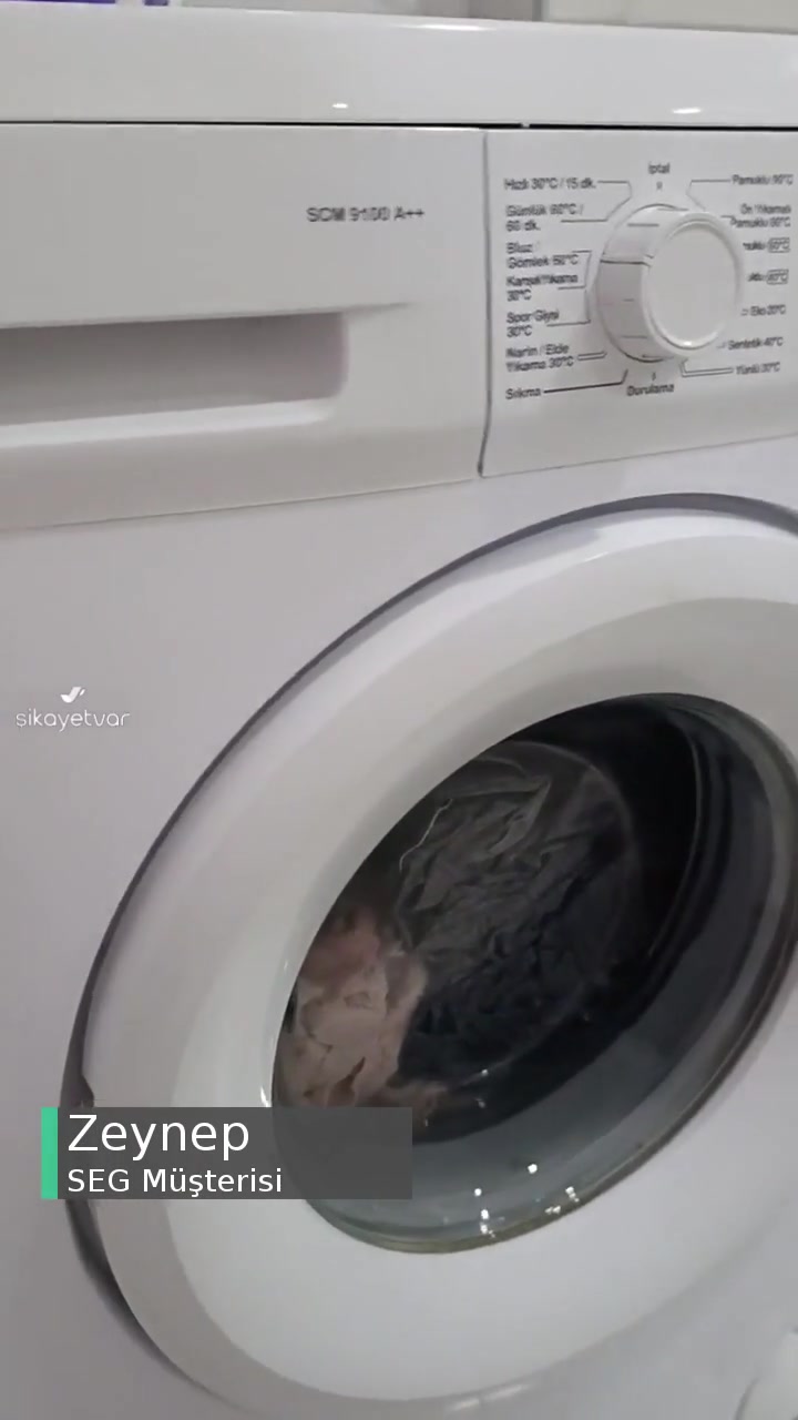 SEG Çamaşır Makinesi Kronik Sorunları! videonun kapak resmi