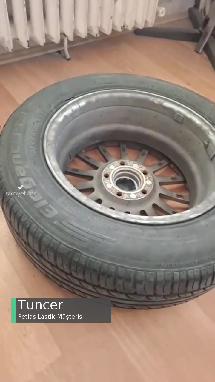 Petlas Lastik Yanakta Yırtılma Var Diğer Değişen Lastiğim De Aynıydı! videonun kapak resmi
