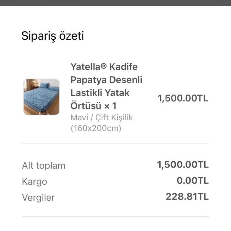 Yanlış Ürün Ve İletişimsizlik: 1500 TL’lik Siparişim Mağduriyete Dönüştü