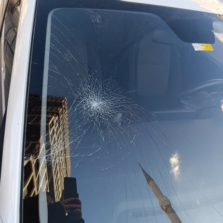 Snowy Market&nbsp; Çalışanının Saldırgan Davranışı Ve Araç Hasarı