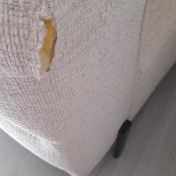 Teslimatta Hasarlı Koltuk İçin Ücretli Çözüm Sunulması