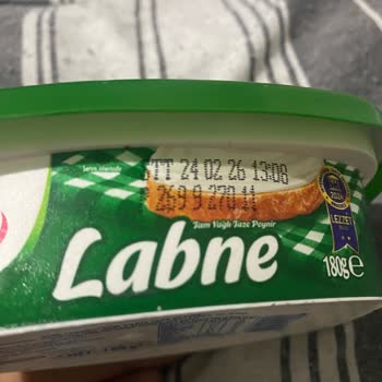 Tarihi Geçmemiş İçim Labne Peynirde Küf Ve Bozulma Şoku