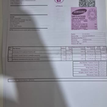 Garantisi Devam Eden Makinede Arıza Ve Paslanma Şoku: Samsung'dan Acil Çözüm Bekliyorum