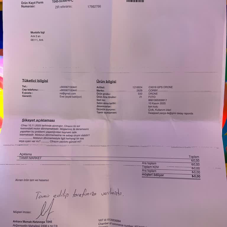 Aldığım Corby Cx019 Ürünü İki Kez Arızalandı, Güvenim Sarsıldı