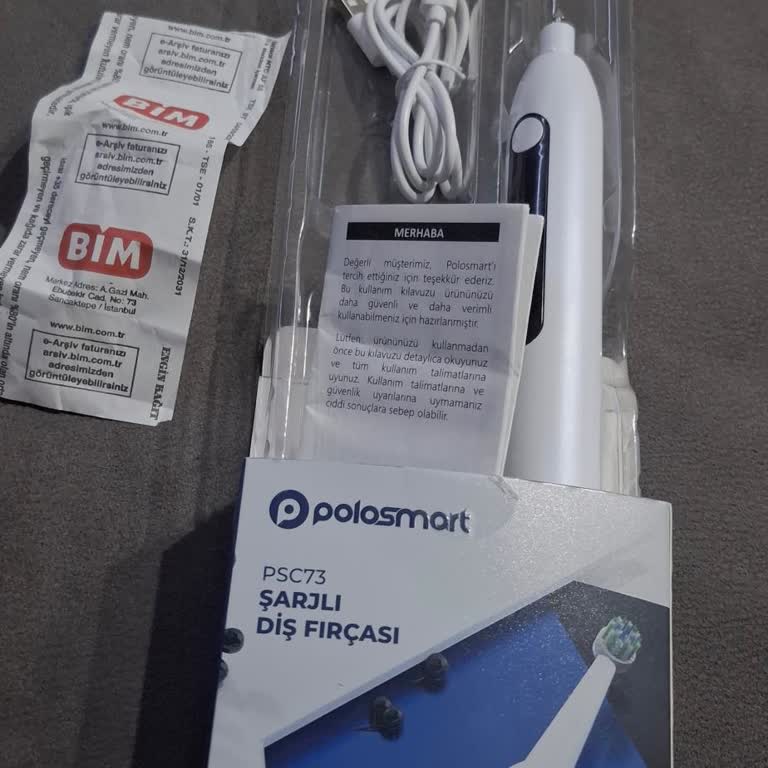 Polosmart Şarjlı Diş Fırçası İlk Günden Beri Şarj Tutmuyor, Değişim İstiyorum