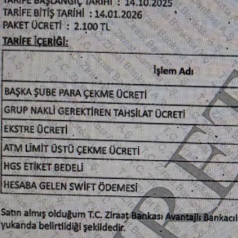 Bilgim Dışında Avantajlı Paket Kesintisi Ve Ücret İadesi Talebi