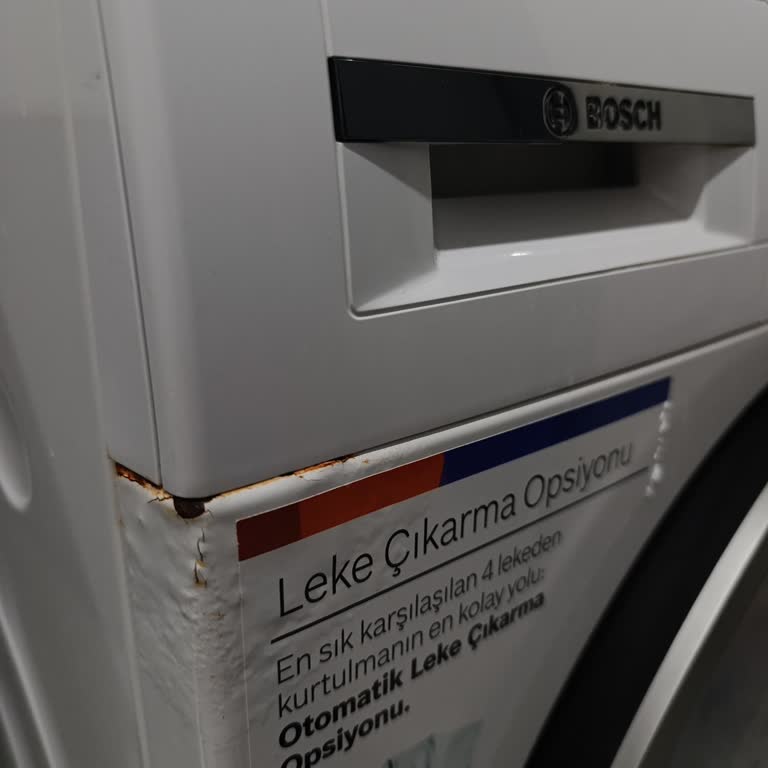 Bosch Çamaşır Makinesinde Boya Kabarması Ve Hayal Kırıklığı