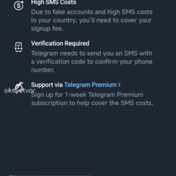 Telegram Hesabıma Giriş Edemiyorum!
