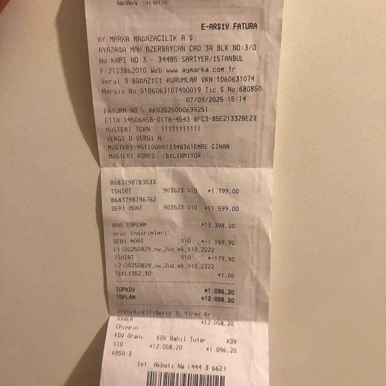 Hiç Giyilmemiş Ceket Sarardı, İnceleme Sonucu Mağduriyetim Giderilmedi