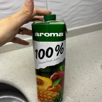 Son Kullanma Tarihi Geçmemiş Aroma Meyve Suyunun Bozuk Çıkması Ve Markadan Yanıtsız Kalınması