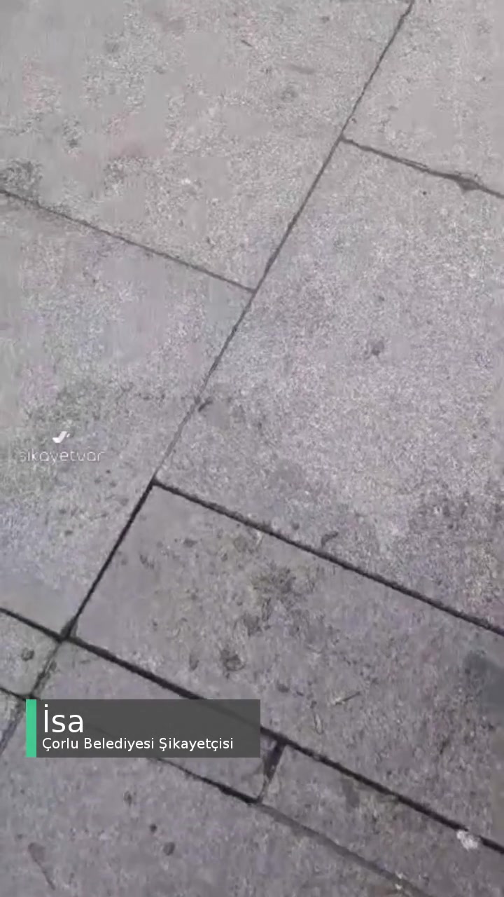 Çorlu Belediyesi Yollar Ve Kaldırımların Durumu Ne Olacak? videonun kapak resmi