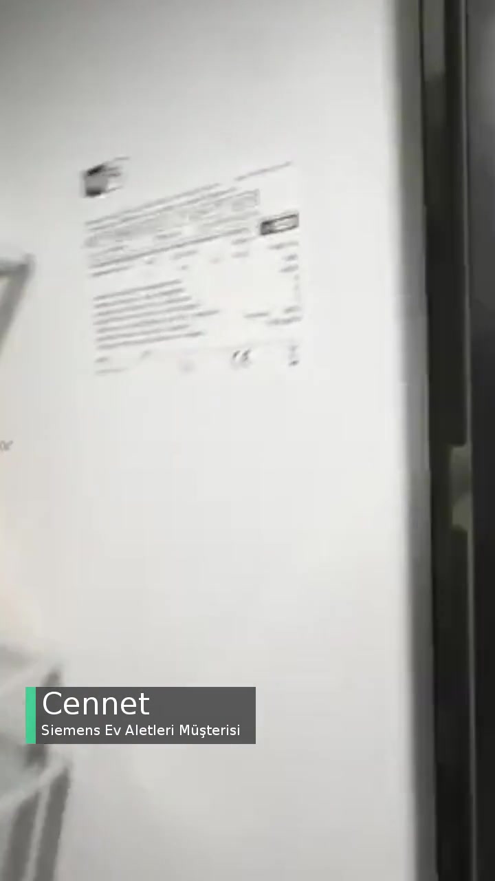 Siemens Buzdolabımdaki Sebzelerim Çürüyor! videonun kapak resmi