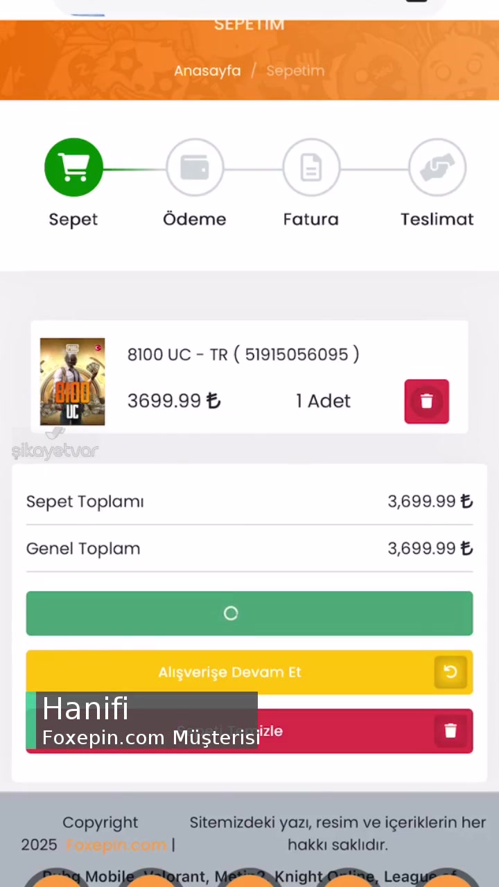 Foxepin.com Hata Sizden Kaynaklı Mı? videonun kapak resmi
