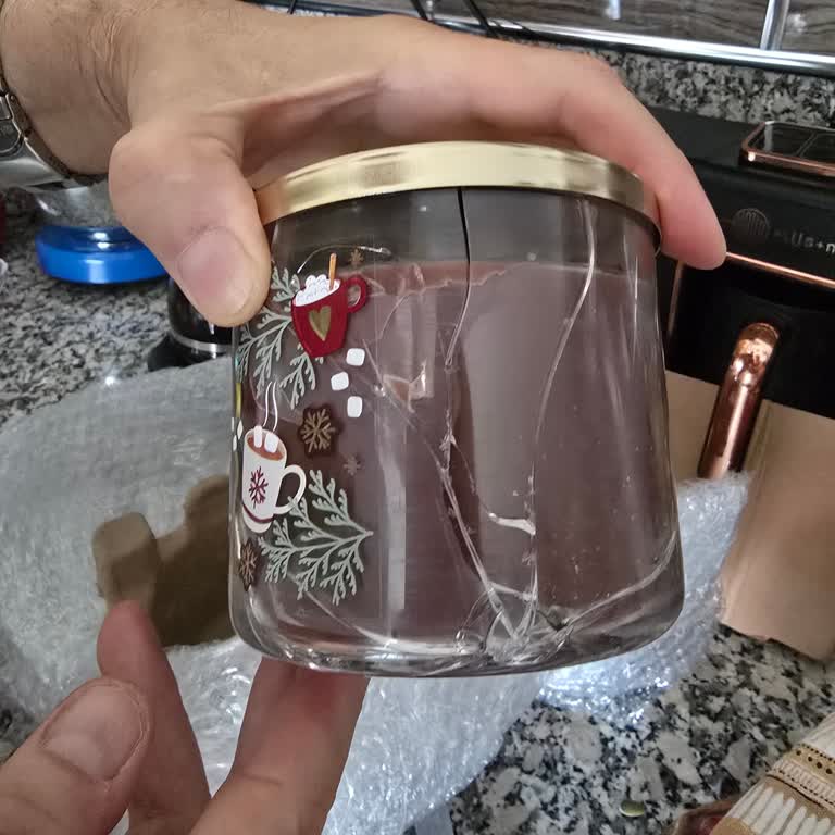 Kırık Gelen Mum İçin Acil Değişim Talebi Ve Kargo Sorunu