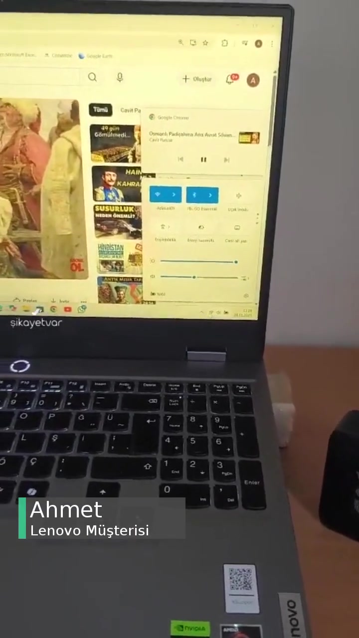 Lenovo Bluetooth Hoparlör Bilgisayar Bağlantı Problemi videonun kapak resmi