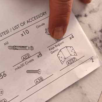 Aldığım Yemek Masasında Fiyat Farkı Ve Eksik Parça Sorunu Yaşadım