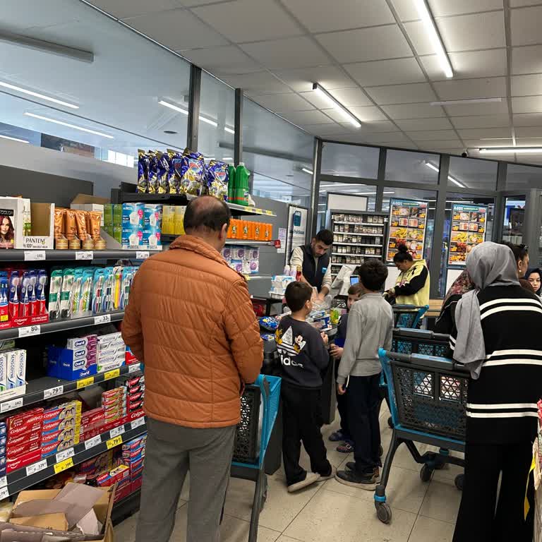 Yoğun Saatlerde Tek Kasa Sorunu Ve İlgisiz Personel