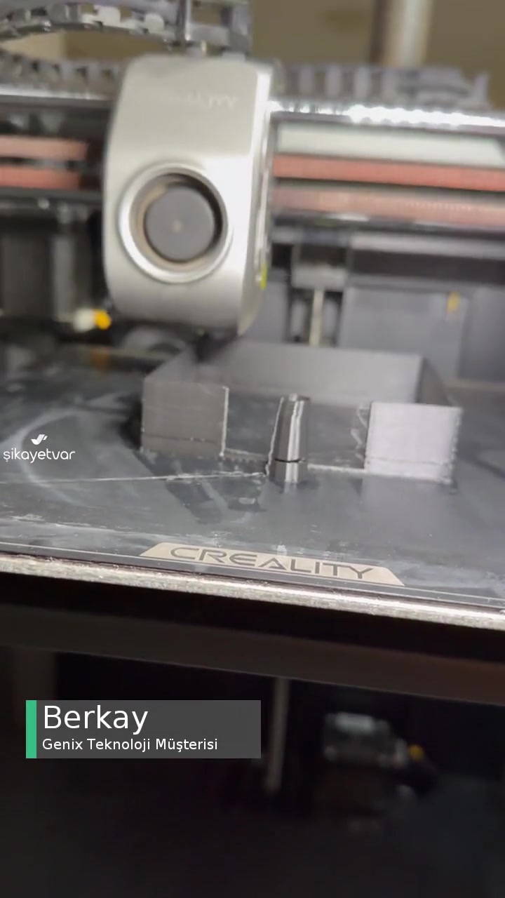 Genix Teknoloji Creality K1 Çözümsüzlük Problemi videonun kapak resmi