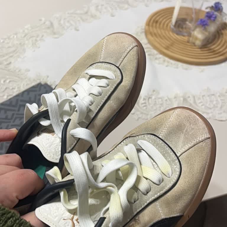Puma Suede Sneakers Discolored and Hardened in 1 Month