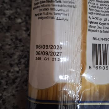 Son Kullanma Tarihi Geçmemiş Makarnadan Küf Çıktı, İade Ve İnceleme Talep Ediyorum