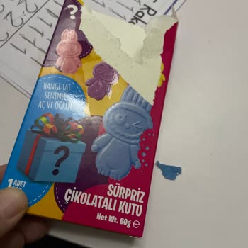 Çikolatadan Mavi Balon Parçası Çıkması: Gıda Güvenliği Riski!