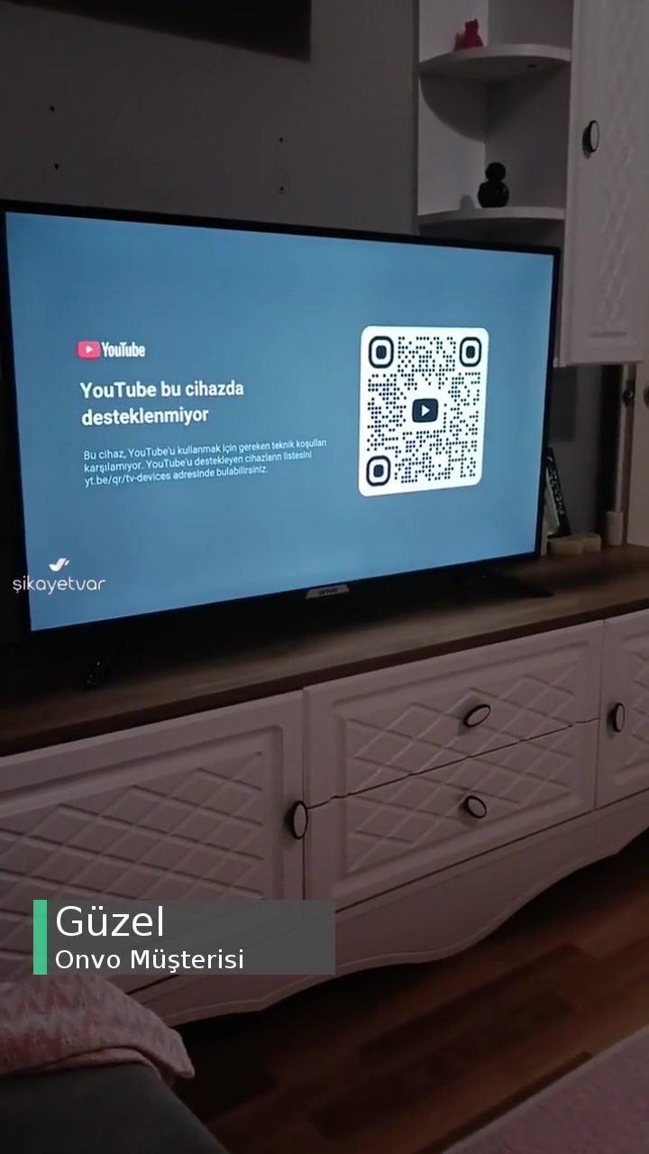 Onvo Televizyon Youtube.com'u Desteklemiyor! videonun kapak resmi