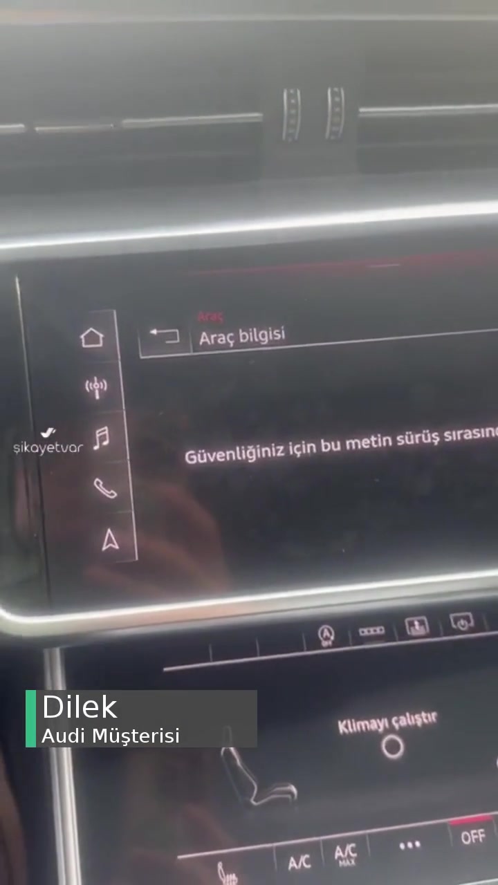 Audi A6 Frenden Ses Geliyor videonun kapak resmi