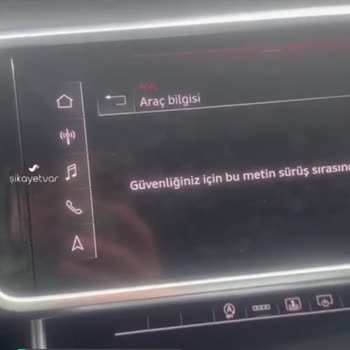 Audi A6 Frenden Ses Geliyor
